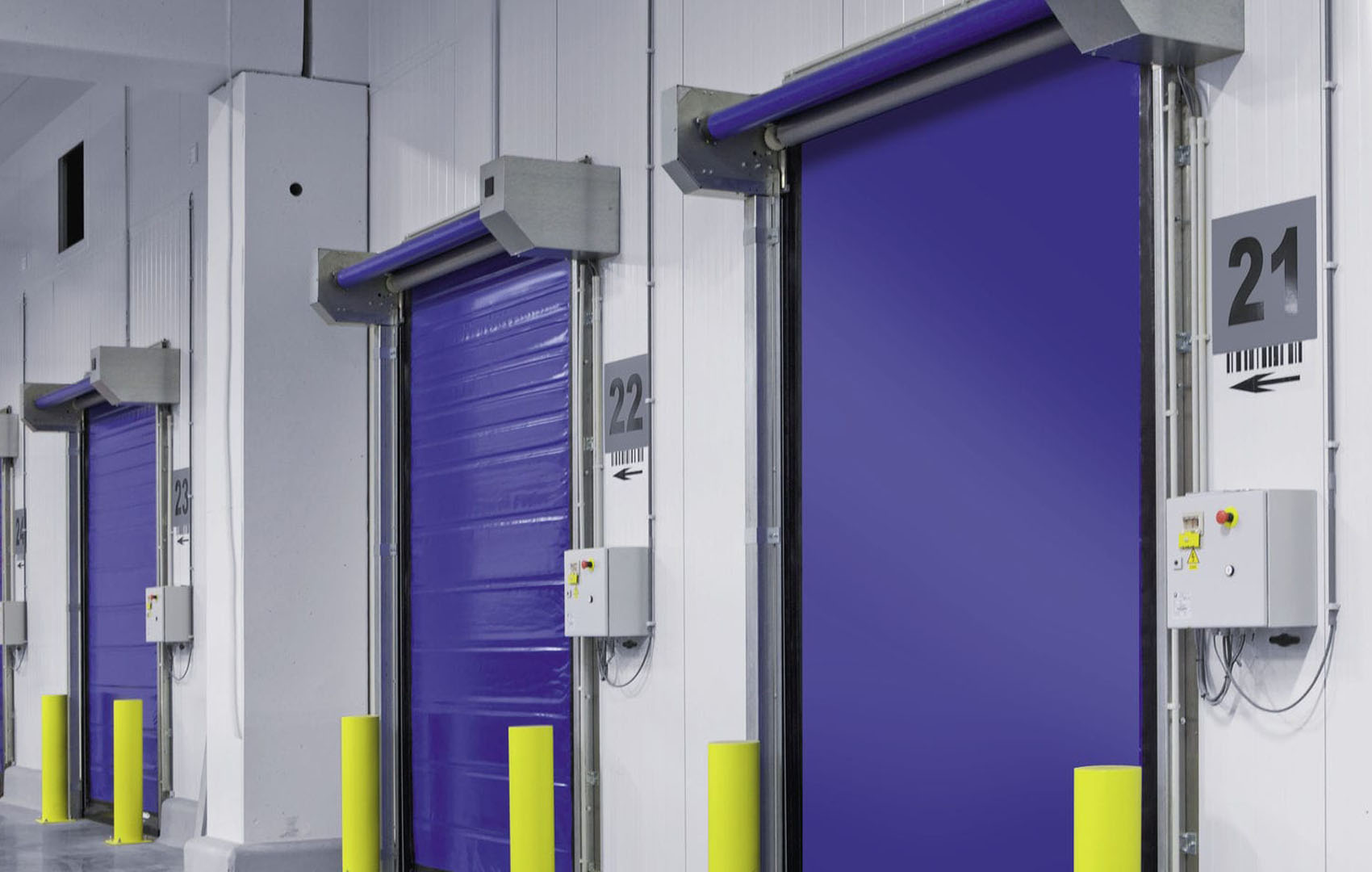 high speed pvc door